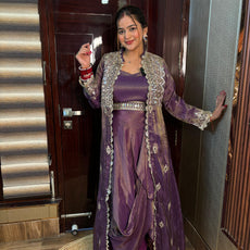 Purple Drape Drama Set