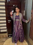 Purple Drape Drama Set