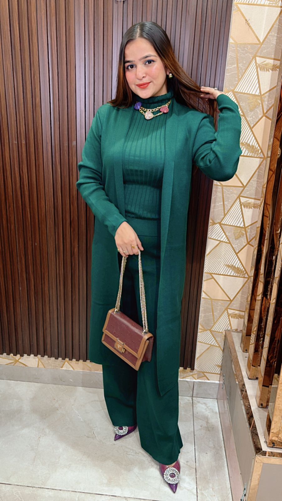 3 pc hema woollen coordset