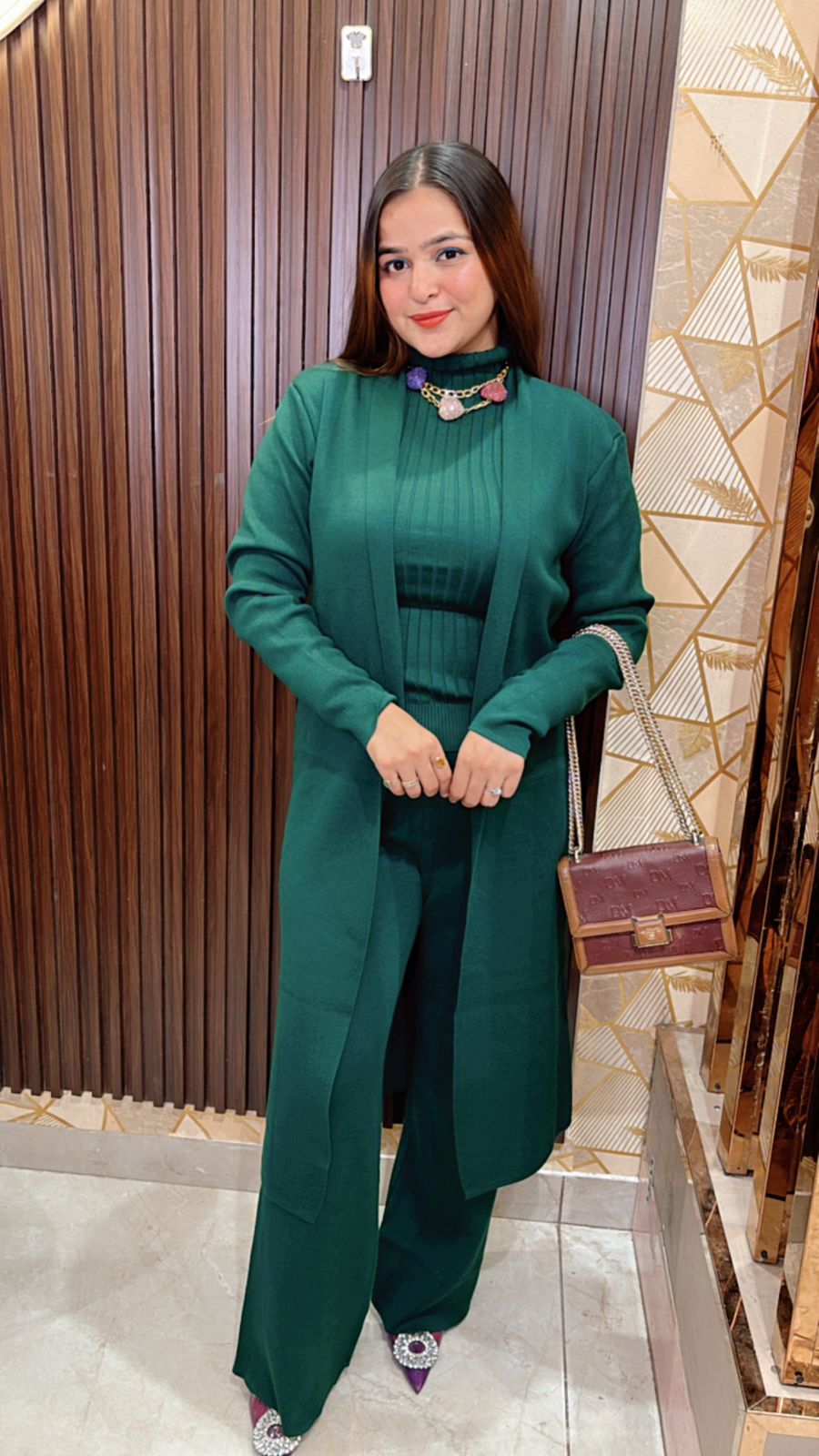 3 pc hema woollen coordset