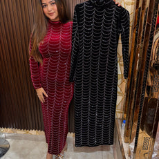 Mermaid Velvet Dress