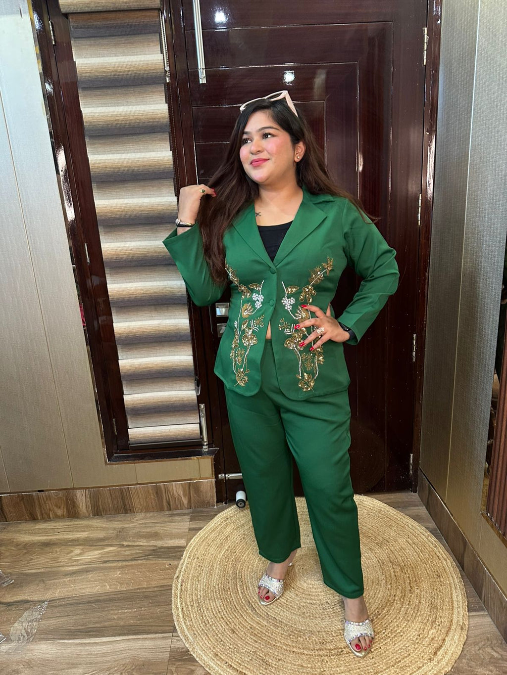 Hemsa Party Wear Coordset