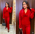 Red Fur Coordset