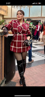 Tweed Blazer Dress