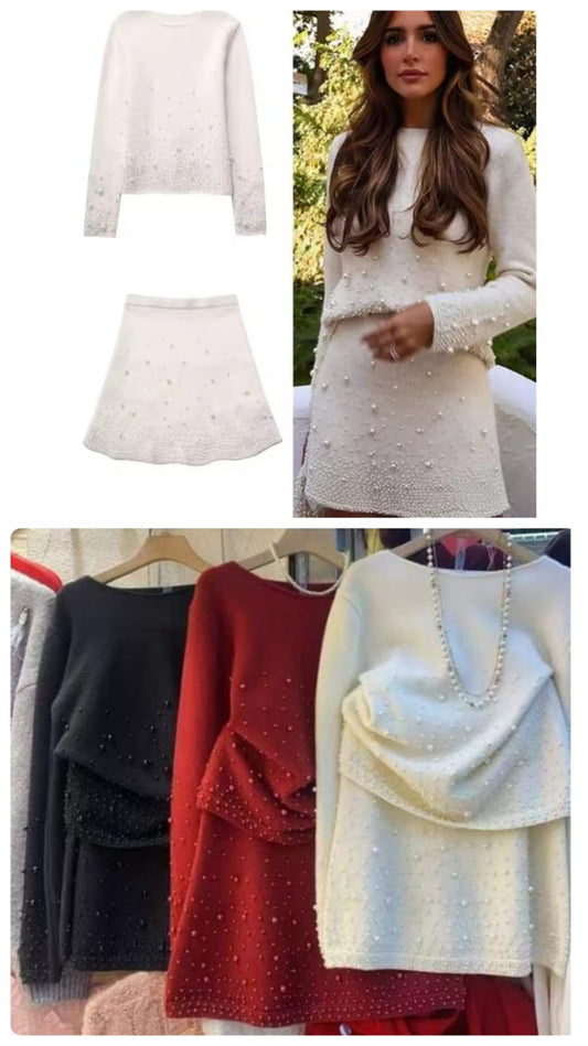 BOXIE 2 PIECE PEARL SET