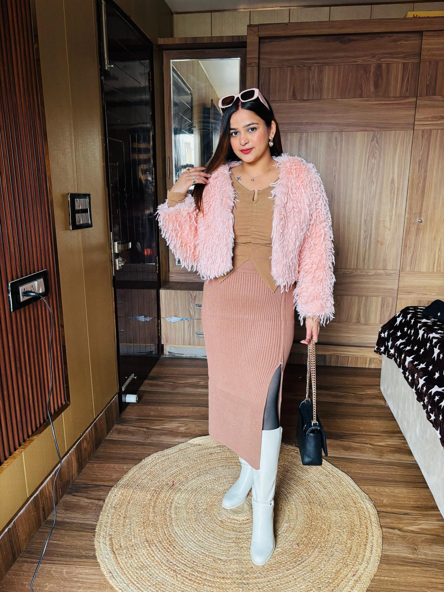 "KIARA" Unicorn Fur Jackets