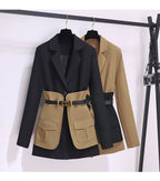 "TIA" BLAZER WITH BELT