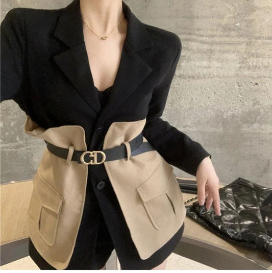 "TIA" BLAZER WITH BELT