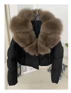 "NANDIA" FUR JACKETS (FUR DETACHABLE)