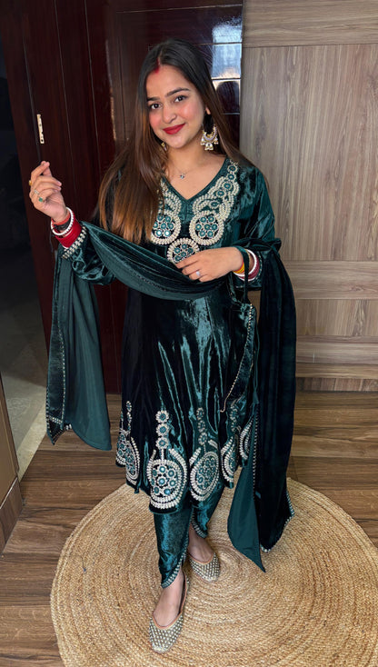"TAMANNA" TULIP SET WITH POTLI