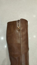 "SALSA" STATEMENT BROWN BOOTS
