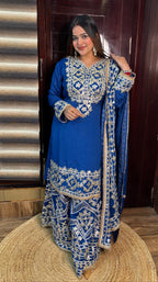 "DUA" 3 PIECE GHARARA SET