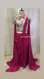 "AASHNA" 3 PIECE DESIGNER DRAPE