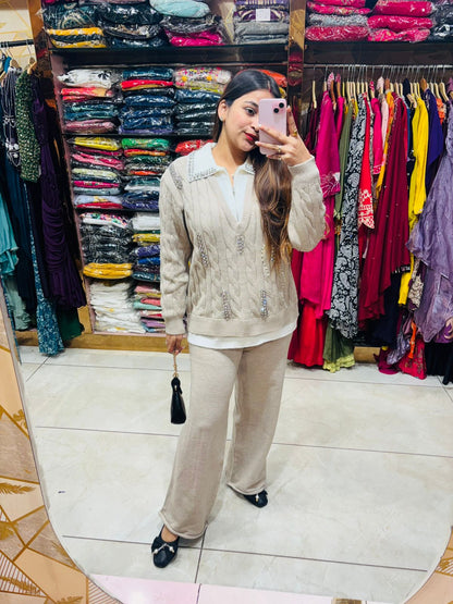 "ZINGY" 2 PIECE WOOL SET