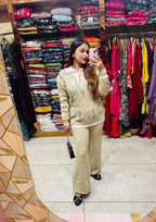 "ZINGY" 2 PIECE WOOL SET