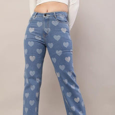 "HEART UP" DENIMS