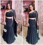 "SEERA" fishcut drape