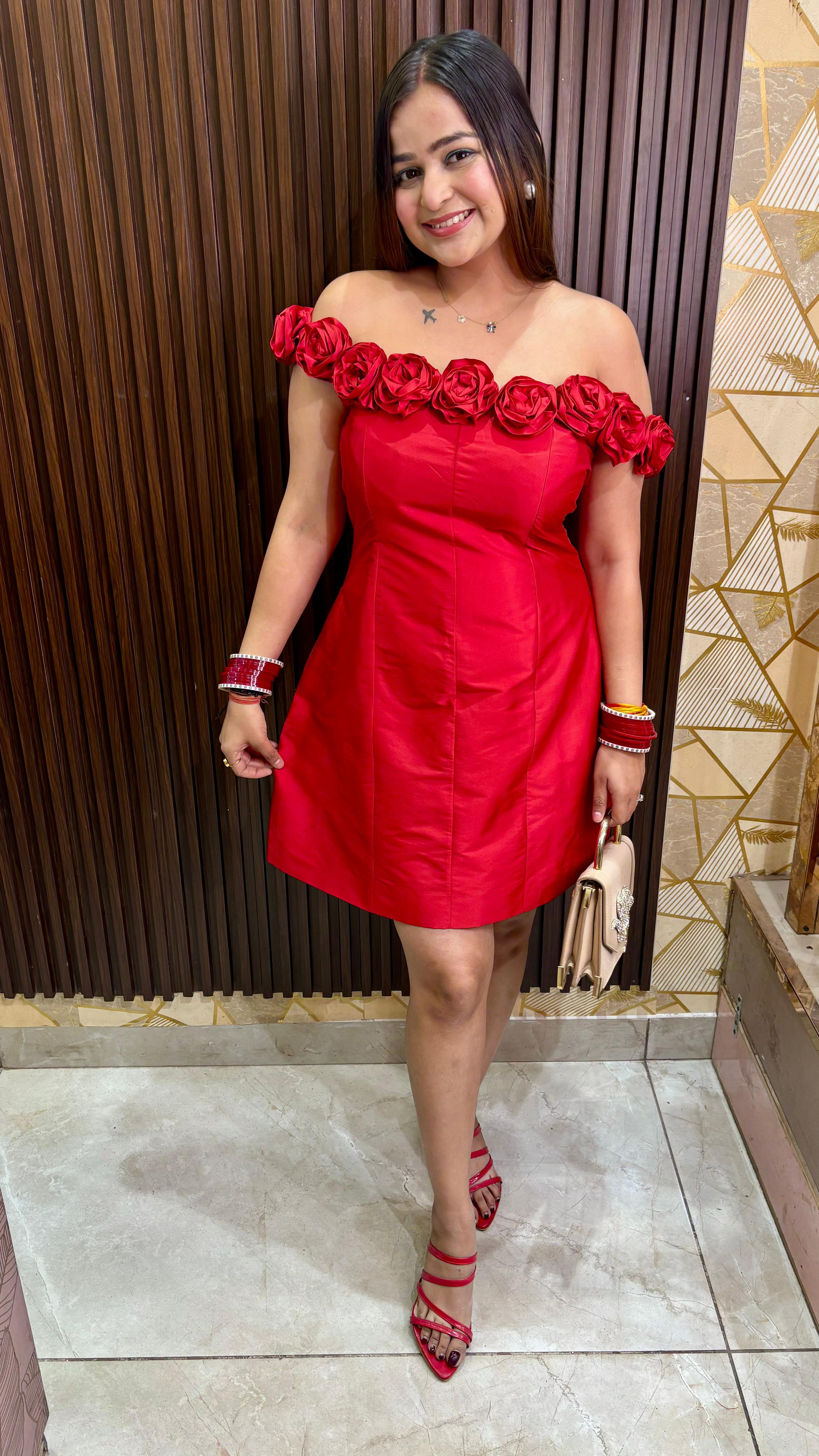 "ROSE UP" CUSTOM DRESS