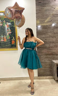 "TWIRL" ORGENZA DRESS