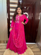 "SASHI" BANDEJ DRAPE DRESS