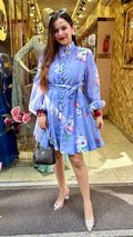 "SONIA" SWAROSKI SHORT DRESS