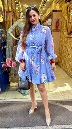"SONIA" SWAROSKI SHORT DRESS