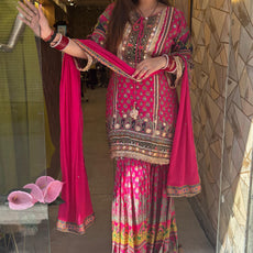 "GOPALI SHARARA SET"