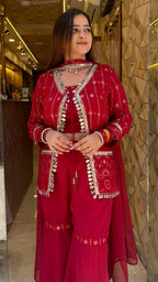 "MAIRA" INDOWESTERN SHARARA COORDS