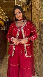 "MAIRA" INDOWESTERN SHARARA COORDS