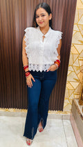 "BHUMI" LACE  TOP