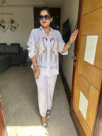 "SWANI" LINEN COTTON COORDS