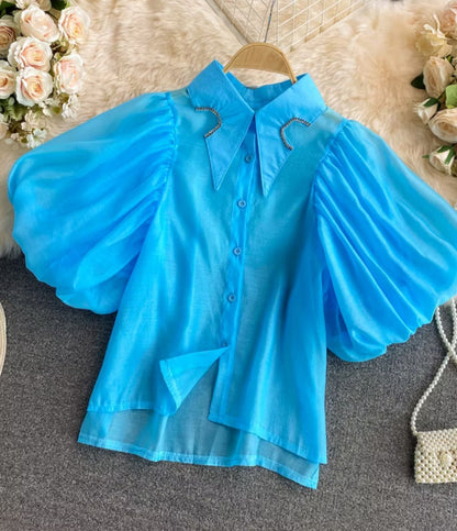 "HEMSA" PUFF TOP
