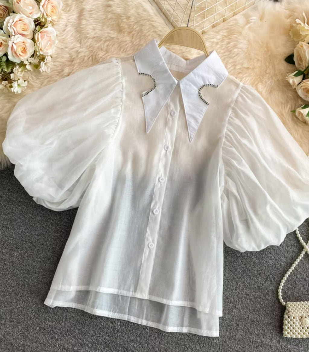"HEMSA" PUFF TOP