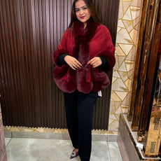 Fur Poncho