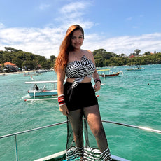 Custom Beach Top With Designer Pants