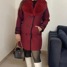 "BARBI" LONG FUR COATS