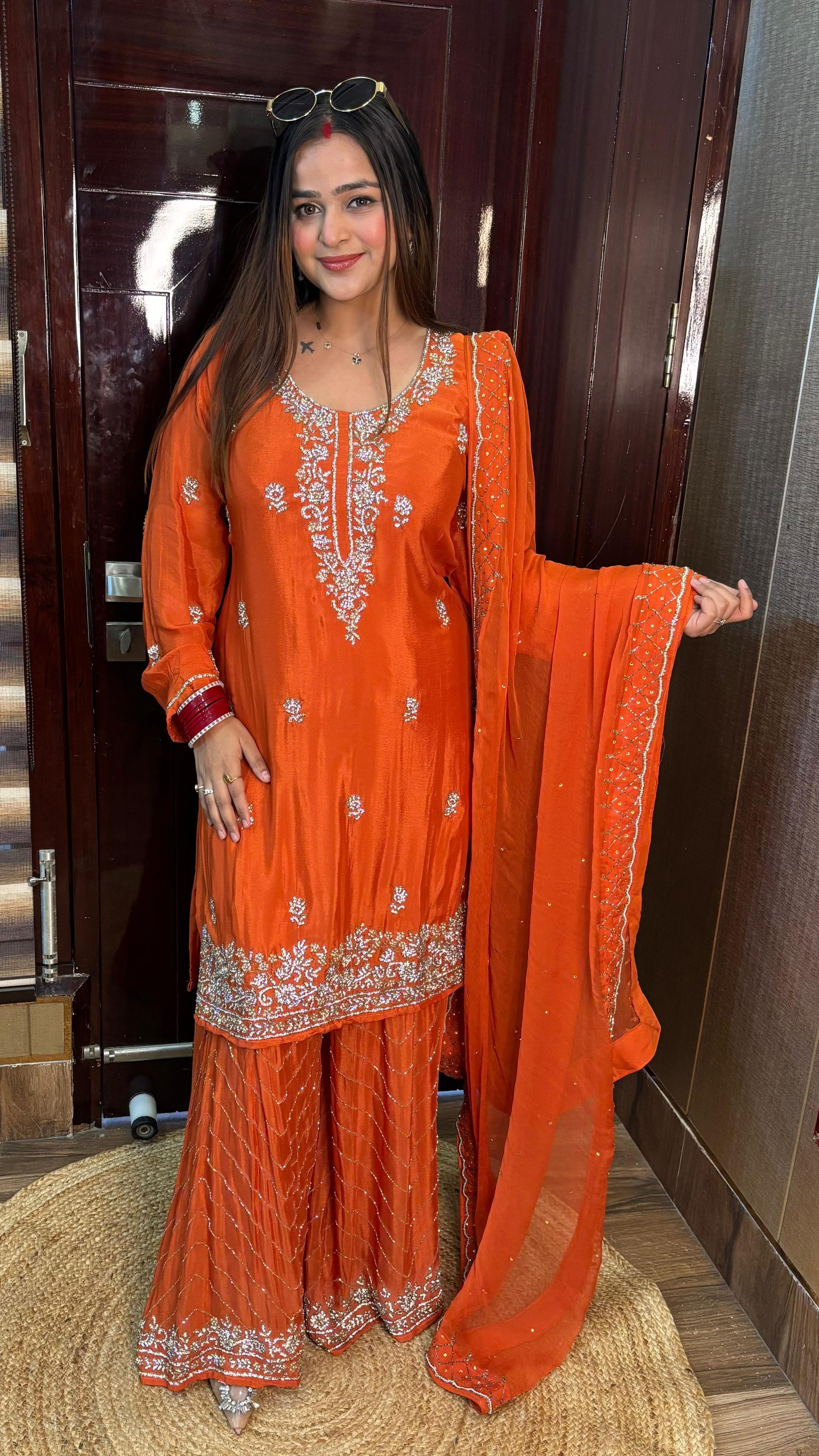 "NAJARA" SHARARA SUIT