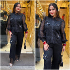 "SURU" FLOWER- 2 PIECE 3D DESIGNER COORDS