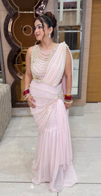 "MAHIYA" - 3 PIECE PEARL CRYSTAL SET