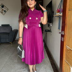 "JULIAN" PLEATED DRESSES