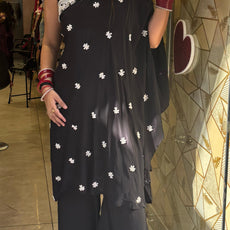 "NOOR" - 3 PIECE INDOWESTERN COORDS