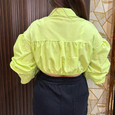 "RAHA" CROP SHIRTS