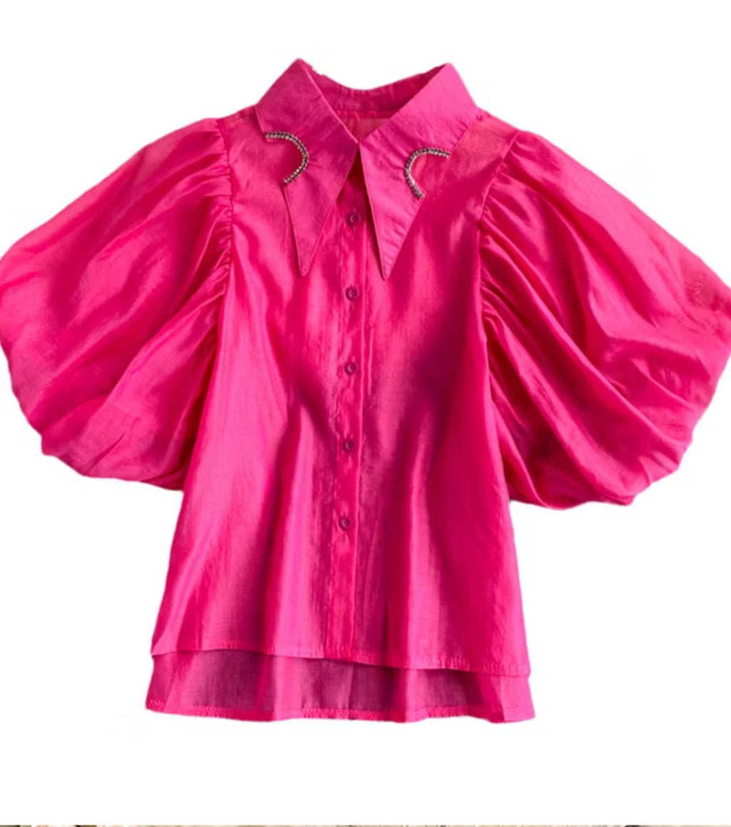 "HEMSA" PUFF TOP