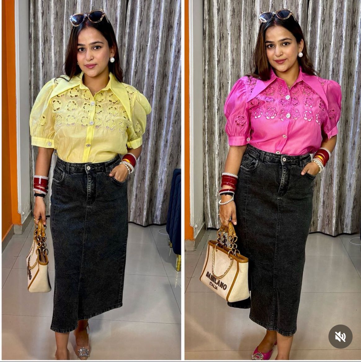 Designer Flower Top