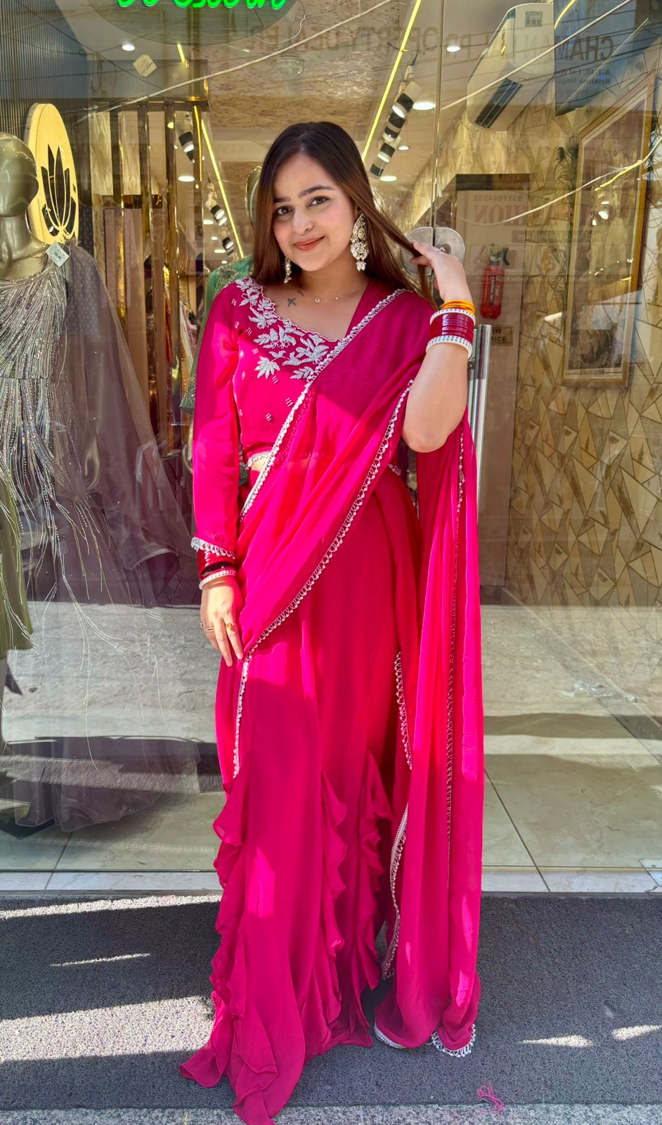 Pink Shama Drape!