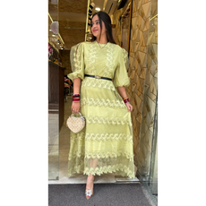"SHIVI" CUTE DRESSES WITH BELT