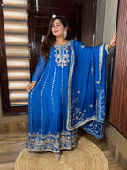 Neelkan Anarkali Suit
