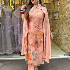 Cape Designer Peach Set