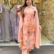 Cape Designer Peach Set