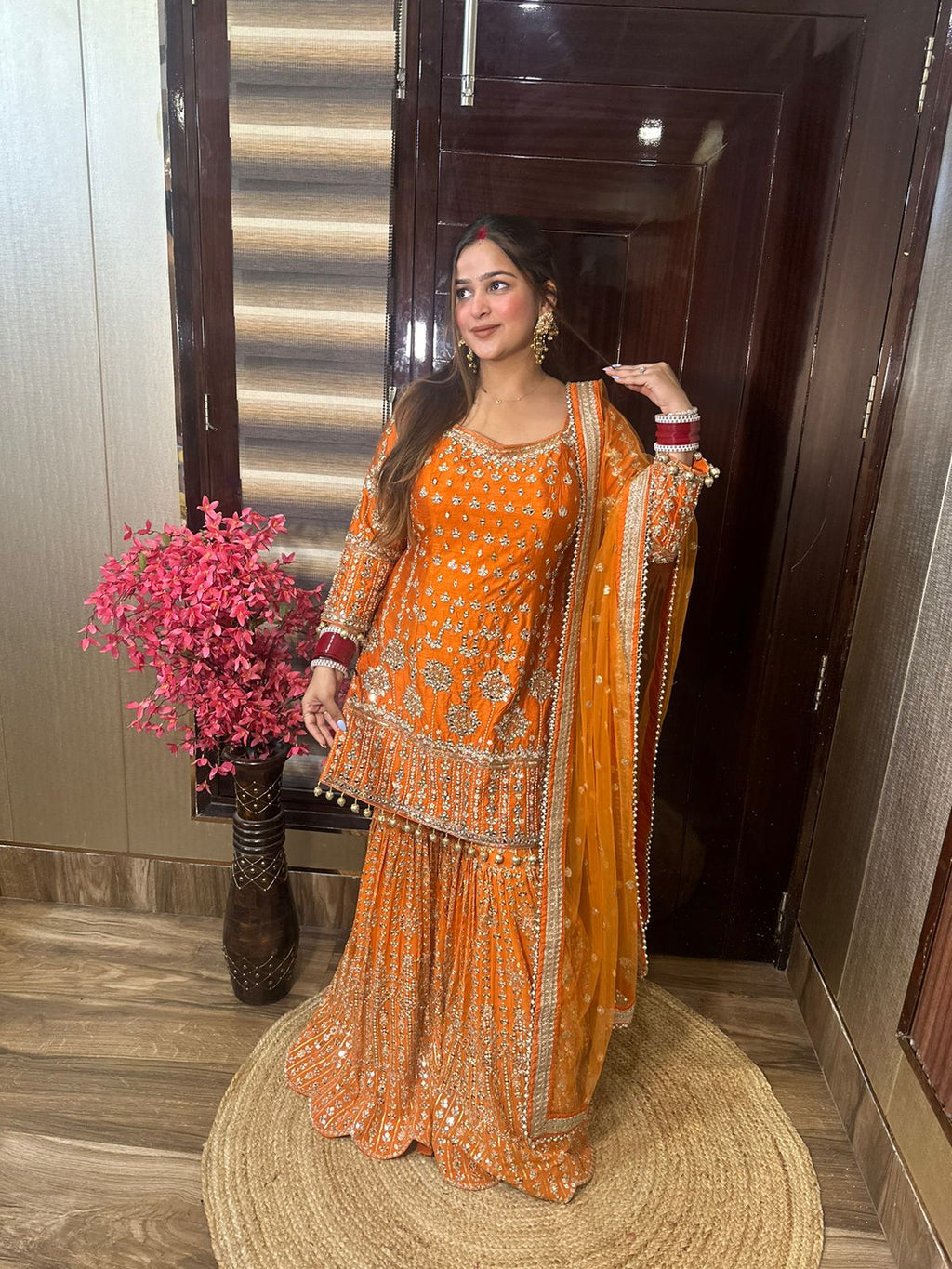 Luxe Sitara Sharara Suit